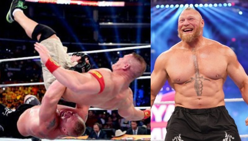 WWE में Brock Lesnar के सबसे खतरनाक सुपलेक्स