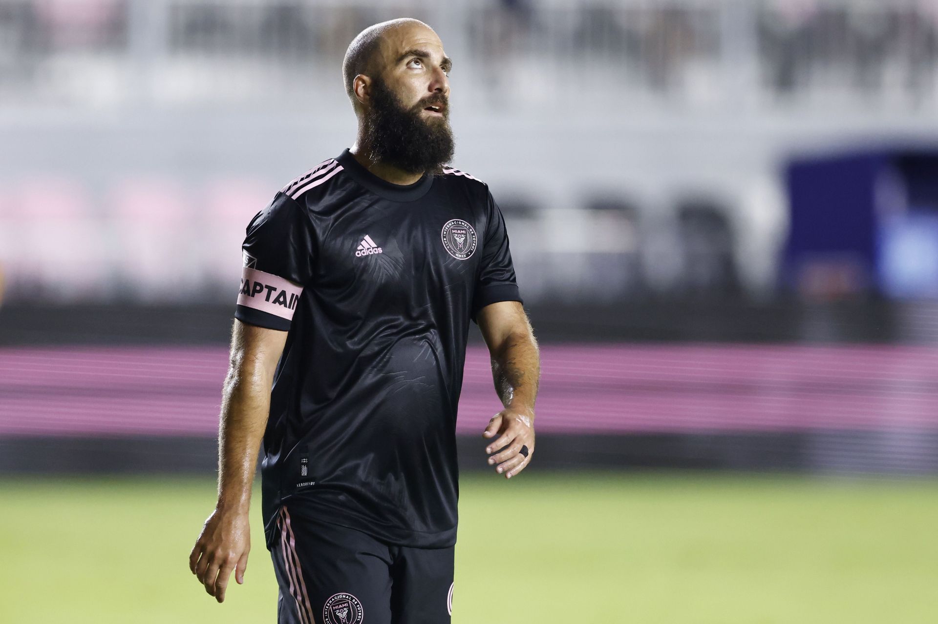 Higuain currently plays for Inter Miami in the MLS