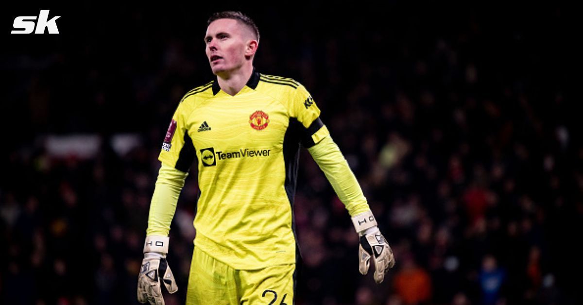 Manchester United goalkeeper Dean Henderson.