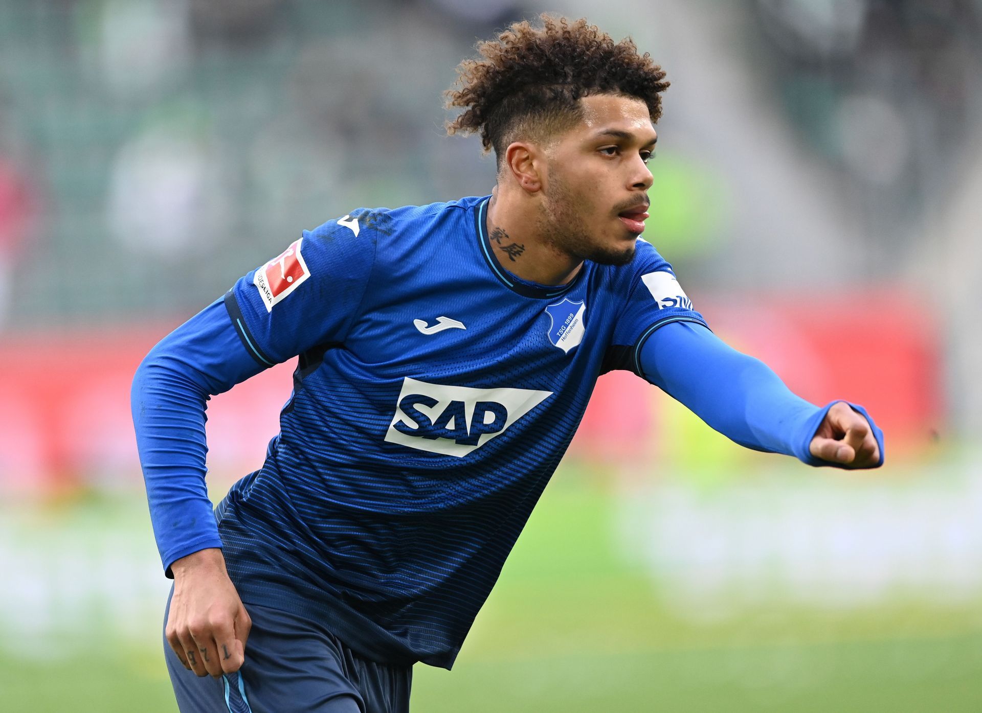 Georginio Rutter in action for TSG Hoffenheim - Bundesliga