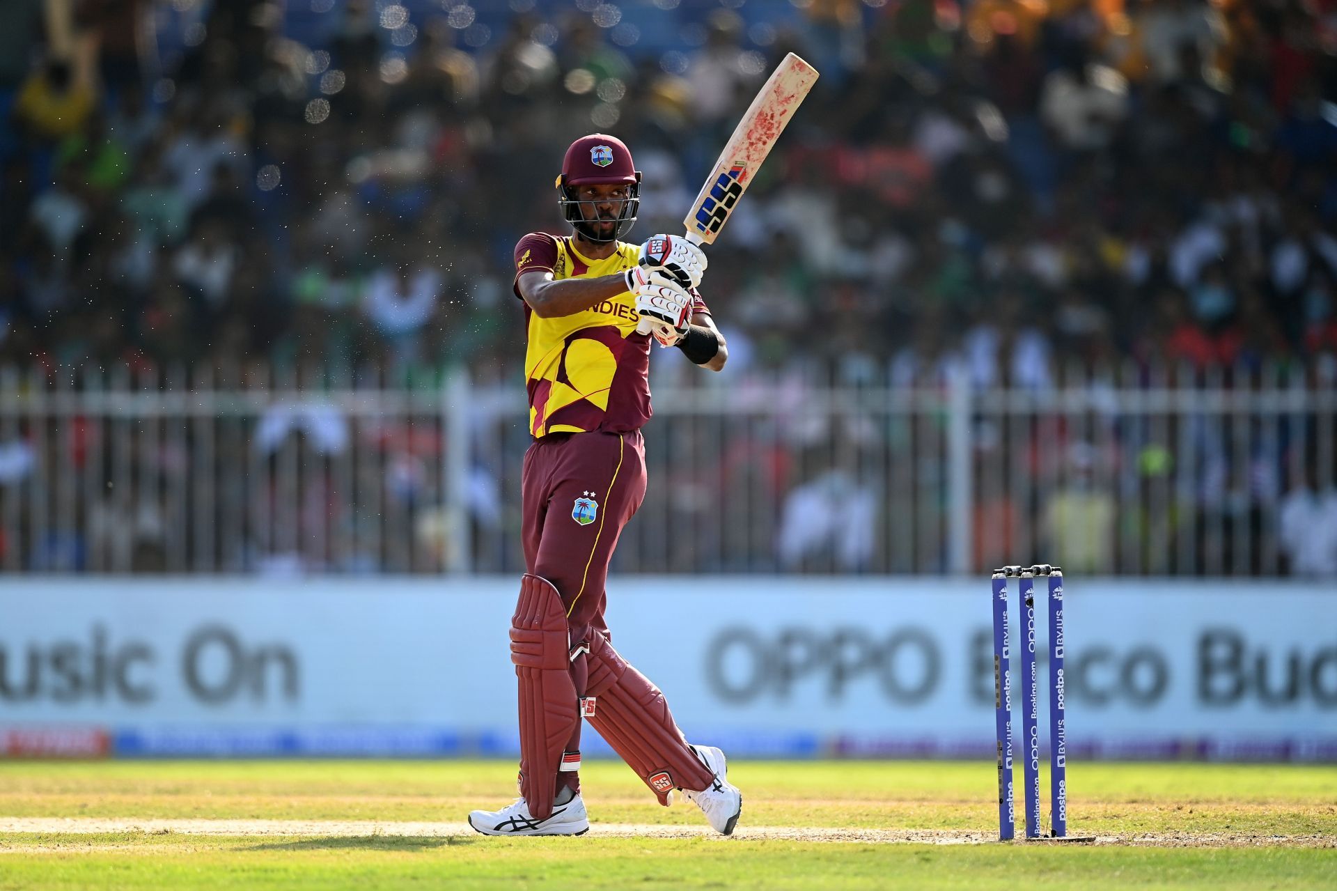 Roston Chase impressed fans during the series against India