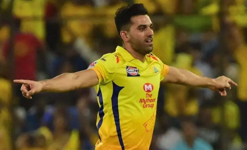 CSK will miss the services of Deepak Chahar in the first few matches of IPL 2022
