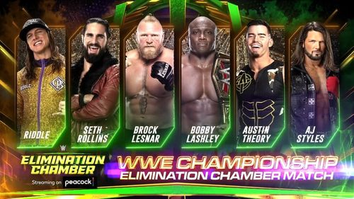 Plans changed for the Elimination Chamber Match (Image Credit- WWE Twitter)