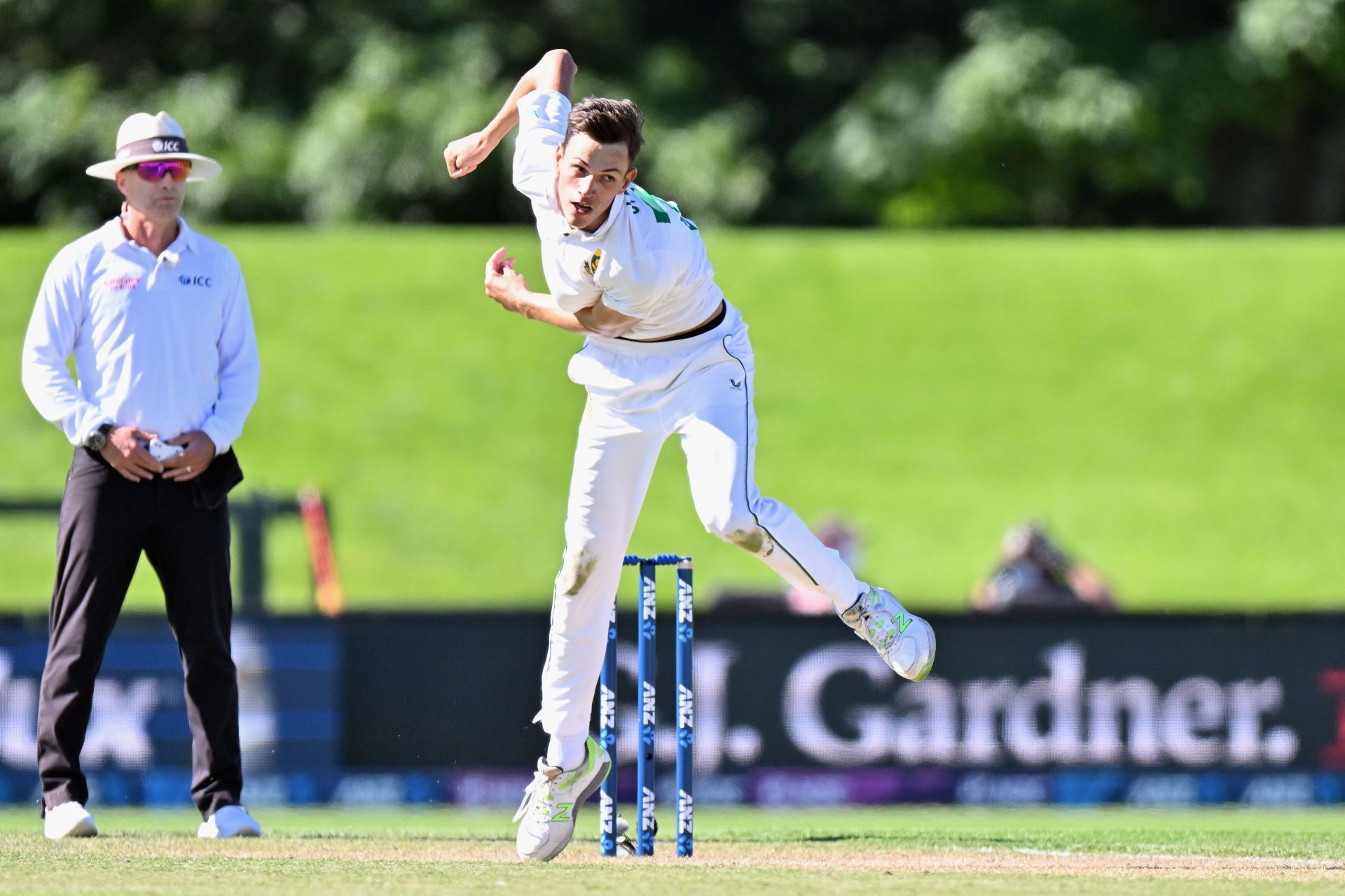 South African left-arm pacer Marco Jansen. Pic: Getty Images