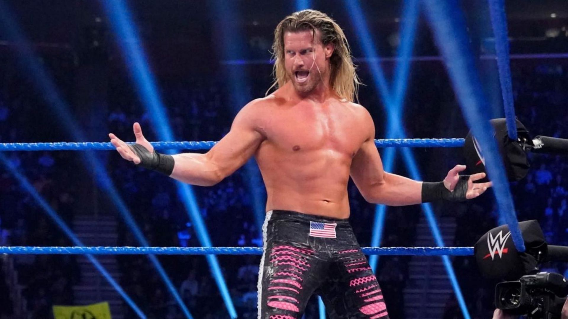 Dolph Ziggler has received a message from Rhea Ripley on Twitter