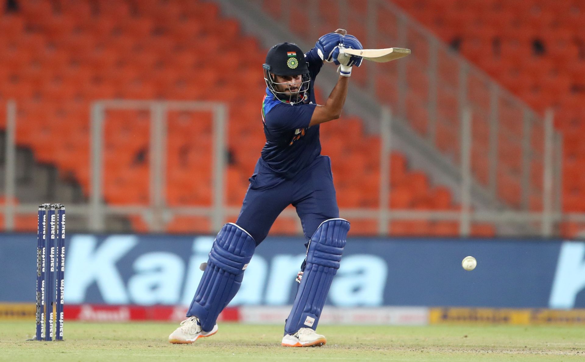 Shreyas Iyer played a responsible knock in the second T20I against Sri Lanka