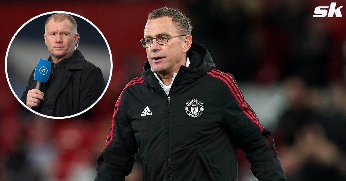 United legend Paul Scholes questions Ralf Rangnick&#039;s coaching skills after a draw against Southampton