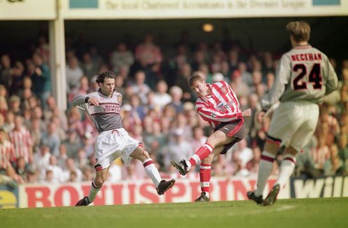 Matt Le Tissier during FA Carling Premiership: Southampton v Manchester United