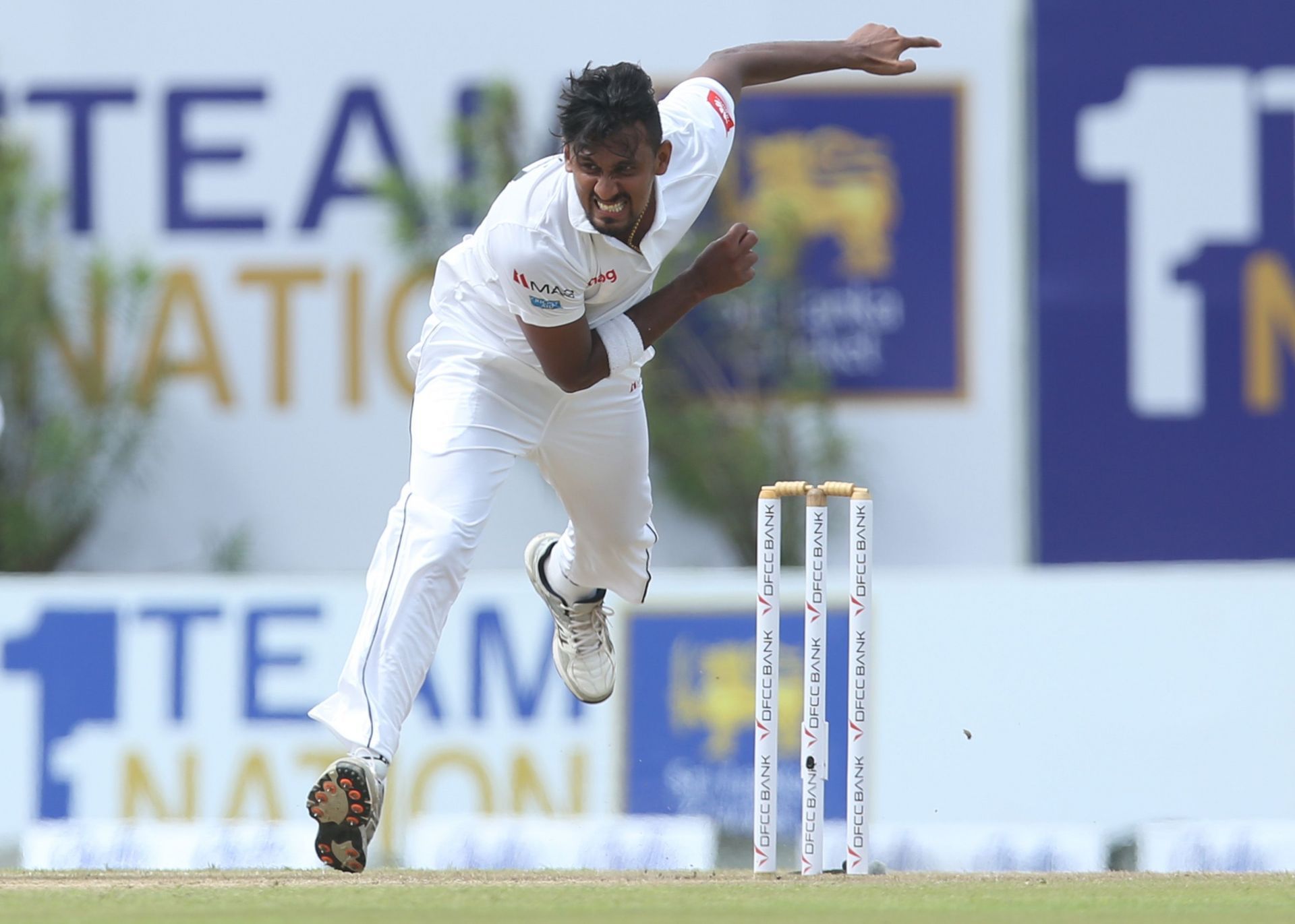 Sri Lanka pace bowler Suranga Lakmal. Pic: Getty Images