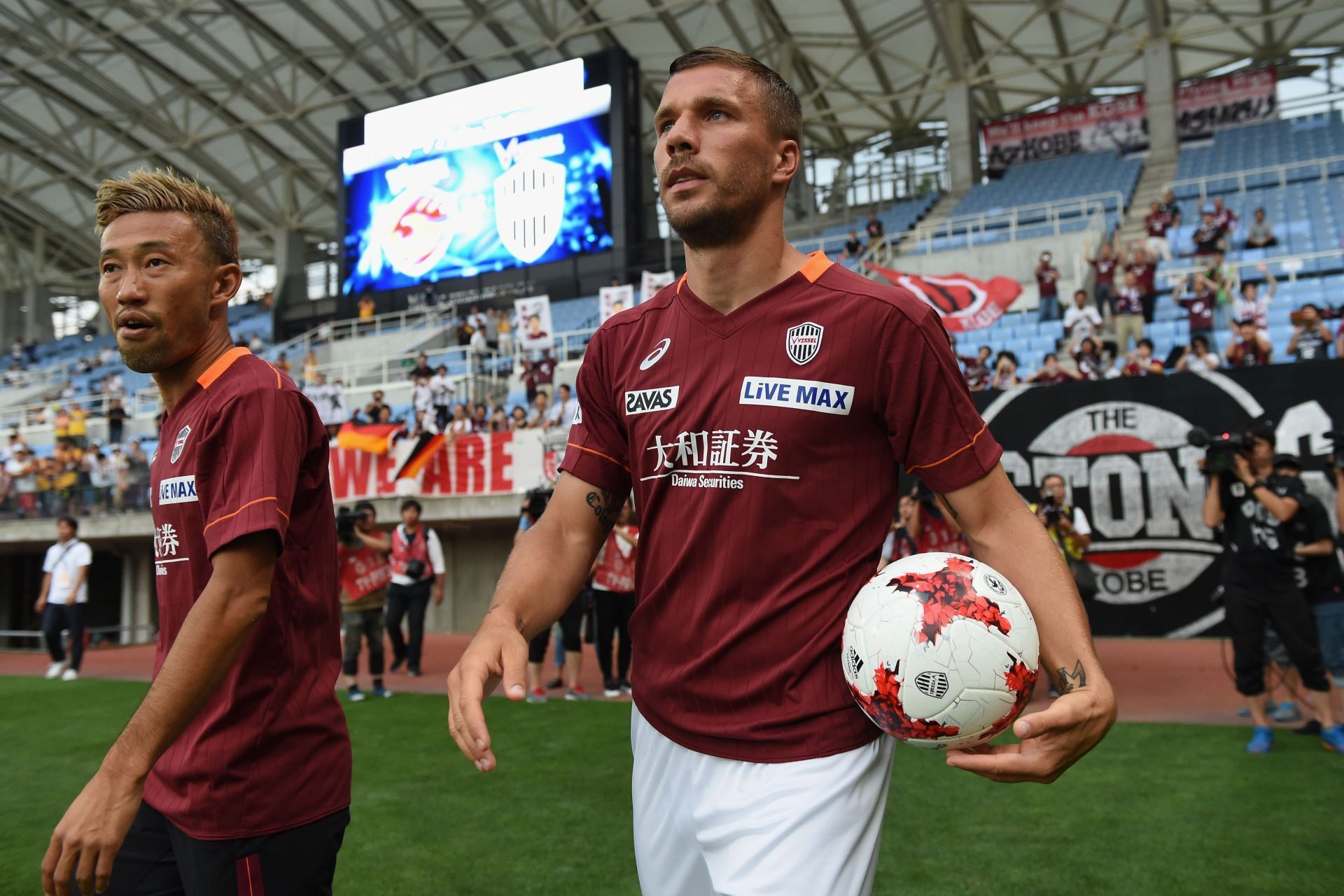 Lukas Podolski enjoyed a great career with the Germany national team