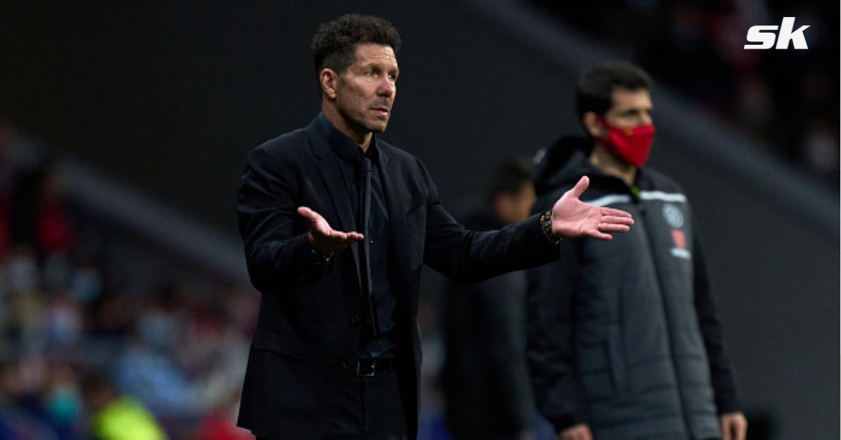 Simeone could depart Atletico in the near future.