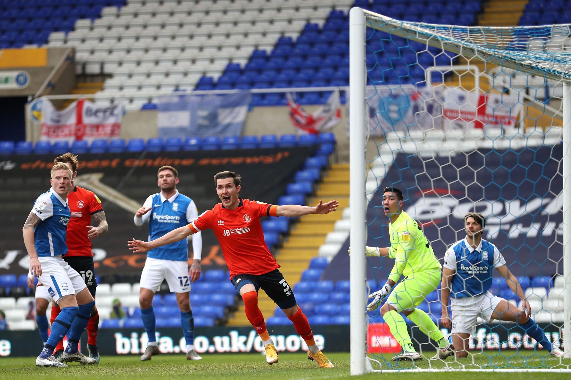 Birmingham City thrashed Luton Town 5-0 in November