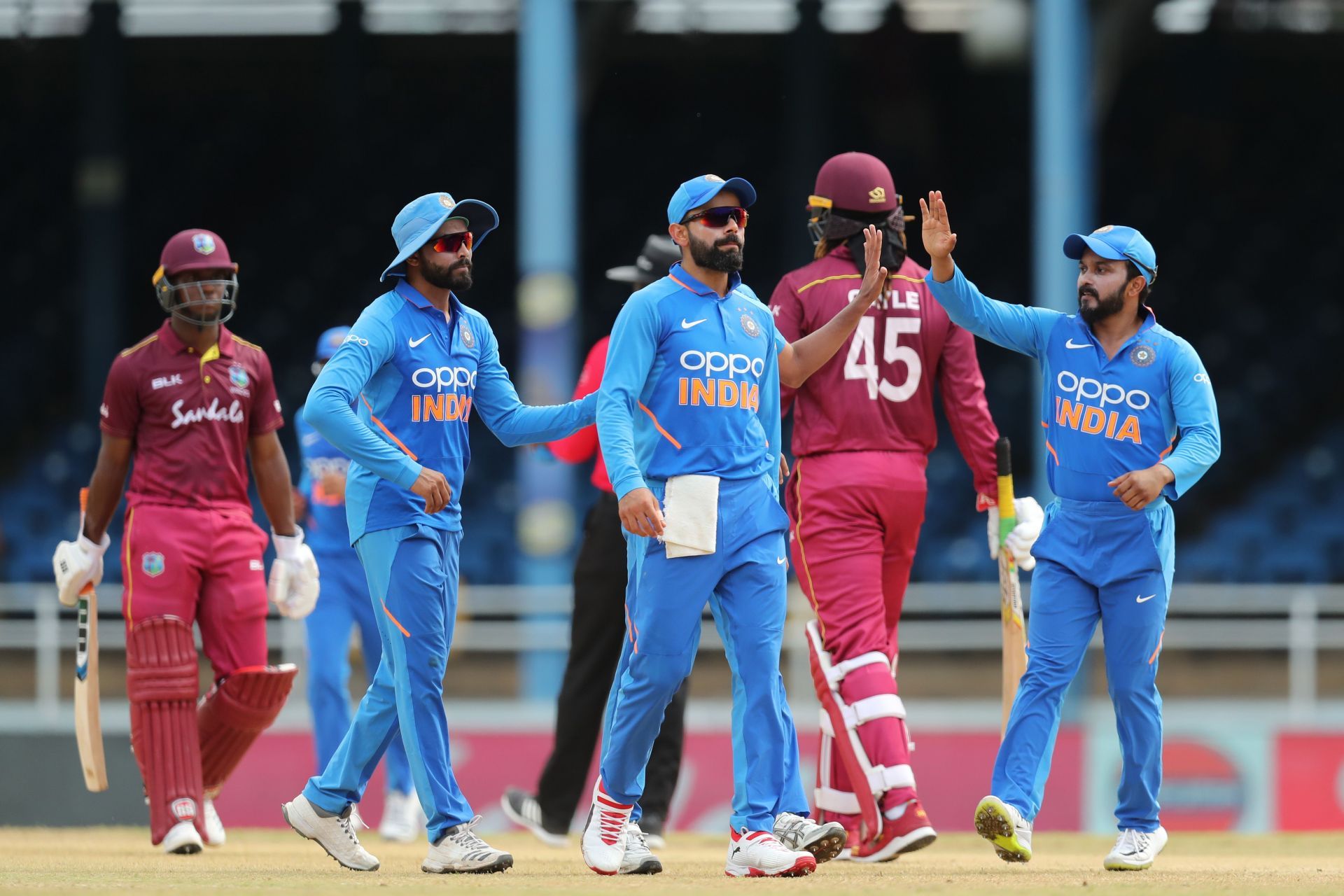 An India vs West Indies ODI in 2019. Pic: Getty Images