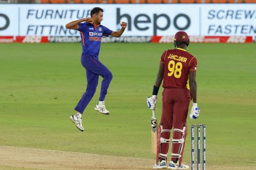 Prasidh Krishna has been adjudged as the player of the series (PC: BCCI Twitter)