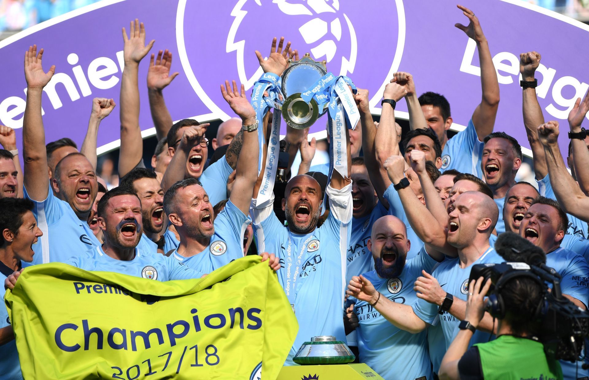 Manchester City&#039;s &quot;Centurions&quot; of the 2017-18 season