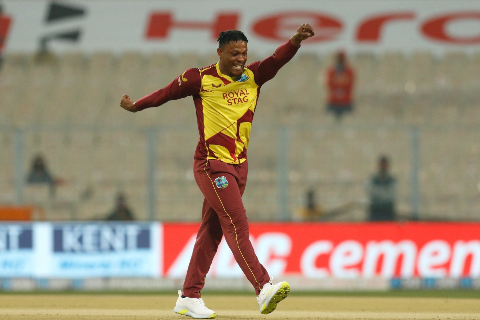 Sheldon Cottrell has found swing with the new ball