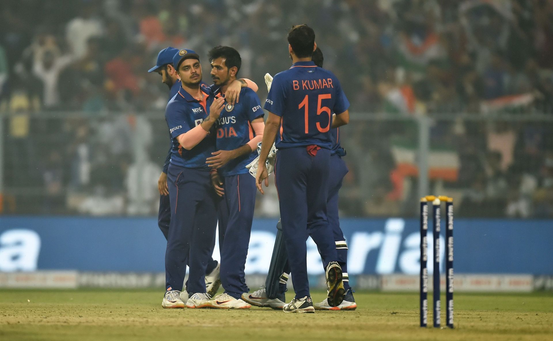 Yuzvendra Chahal stops the flow of runs