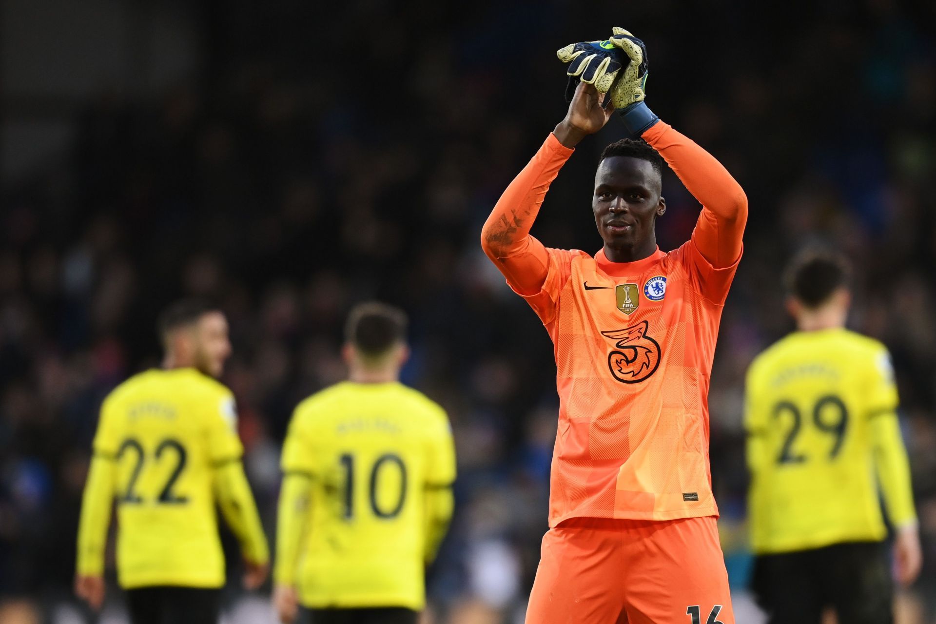 Edouard Mendy has been the first-choice goalkeeper for Thomas Tuchel this season