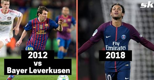 Lionel Messi and Neymar Jr. have both received 10/10 ratings from L'Equipe