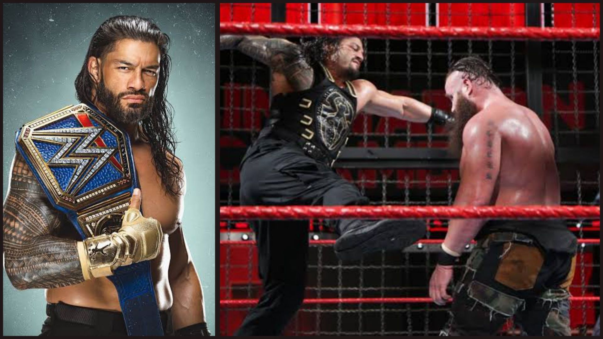 Roman Reigns has contested four matches at Elimination Chamber