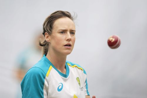 Ellyse Perry during Australia Training Session