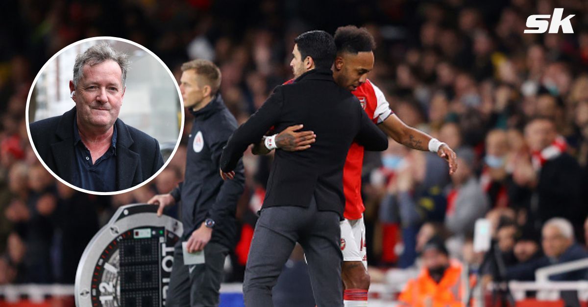 Piers Morgan slams Mikel Arteta for letting Pierre-Emerick Aubameyang go