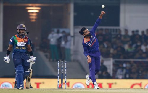 Rohit Sharma welcomed Ravindra Jadeja (in pic)'s return to the team in the 1st T20I against Sri Lanka.