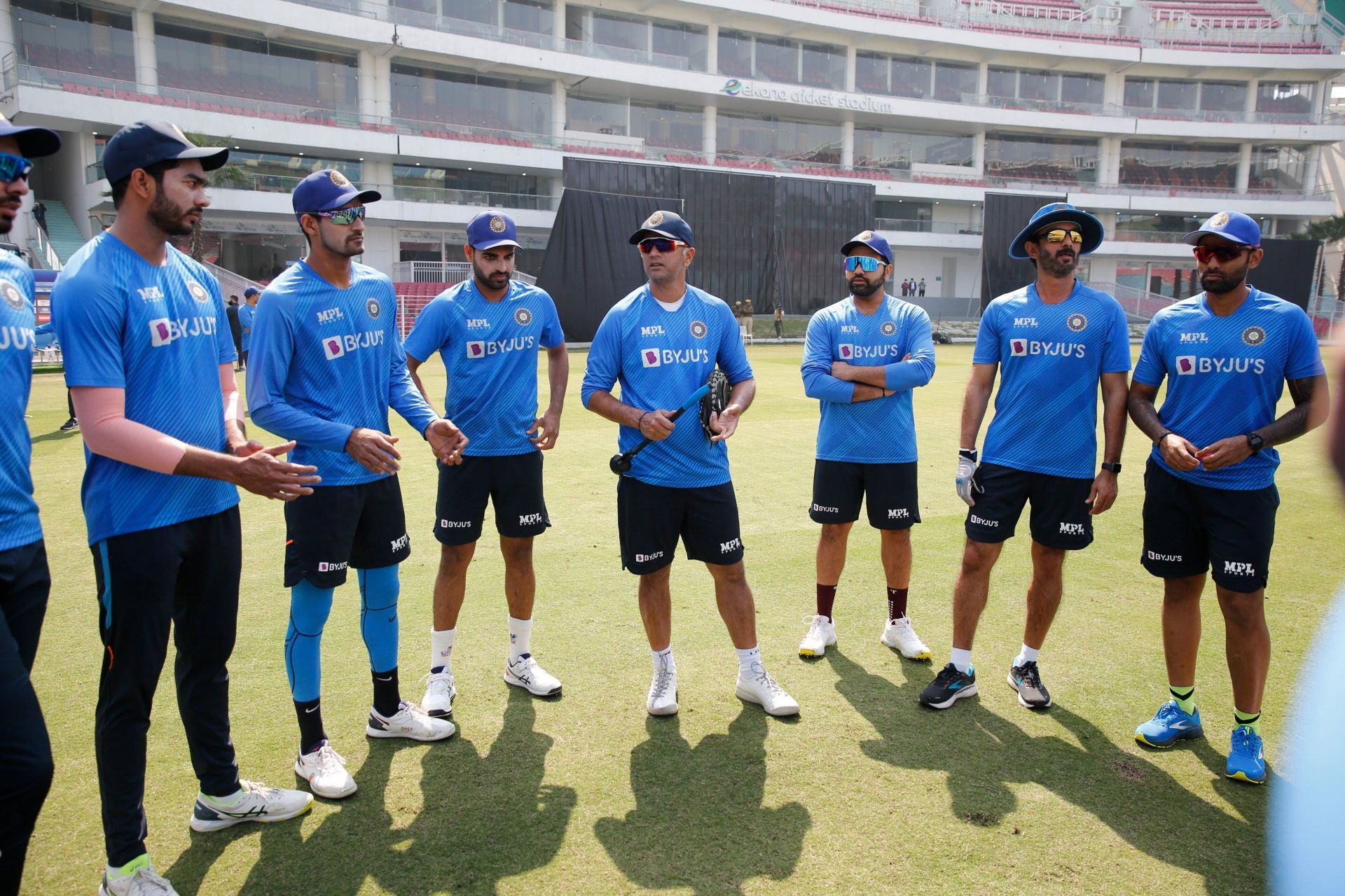 Team India ahead of home series against Sri Lanka. (PC: BCCI).