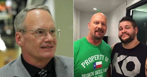 Jim Cornette; Stone Cold Steve Austin and Kevin Owens