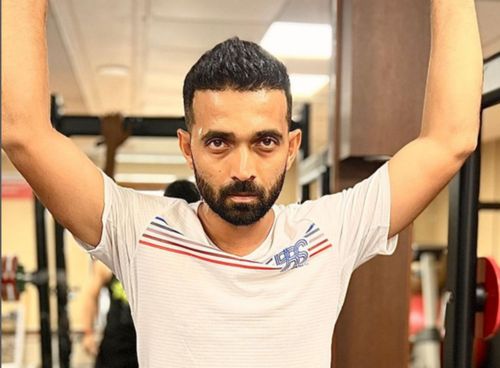 Ajinkya Rahane shared this picture on his Instagram account.