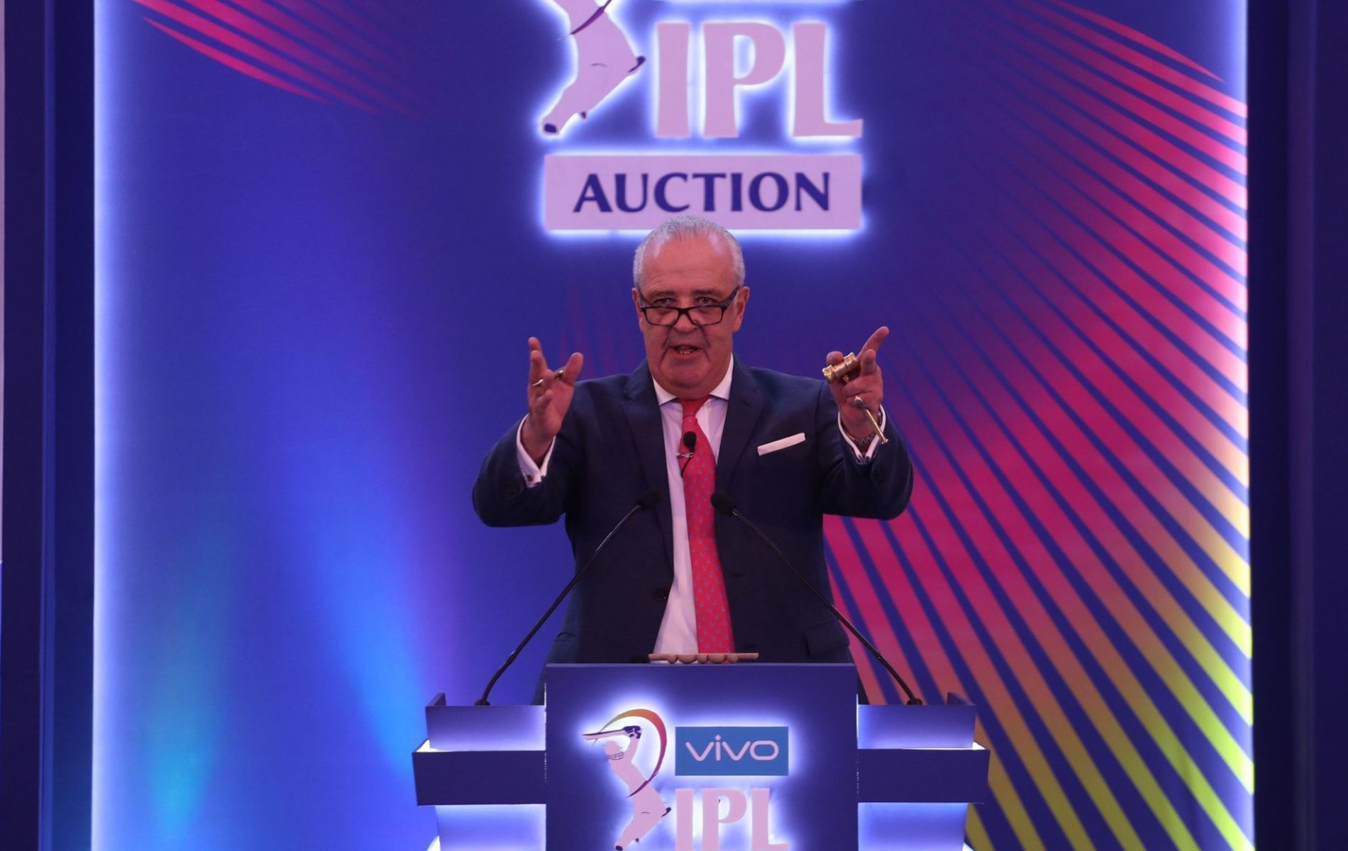 Hugh Edmeades collapsed on stage during the IPL 2022 auction.