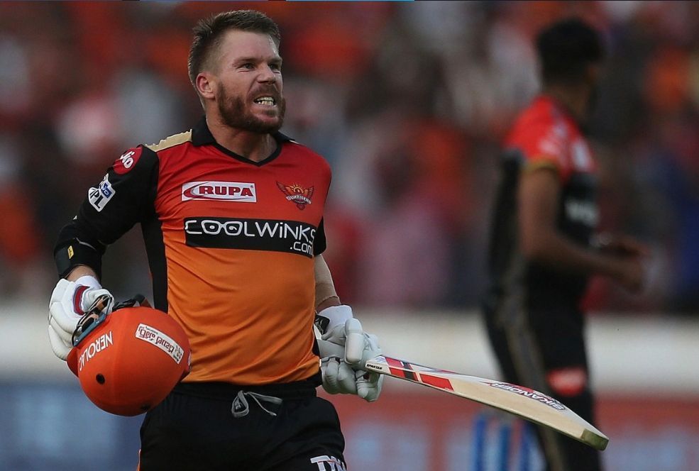 David Warner for Sunrisers Hyderabad