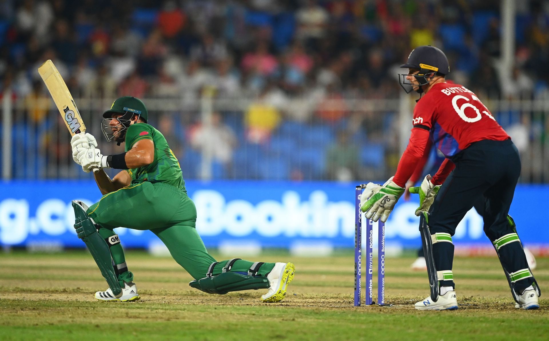 Aiden Markram during the T20 World Cup. Pic: Getty Images