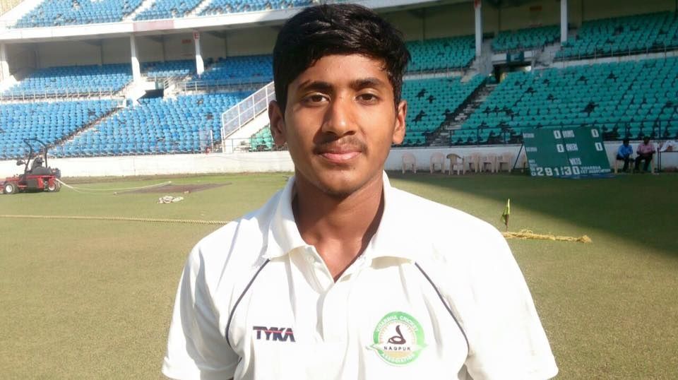 Vidarbha’s medium pacer Yash Thakur. Pic: Vidarbha Cricket Association