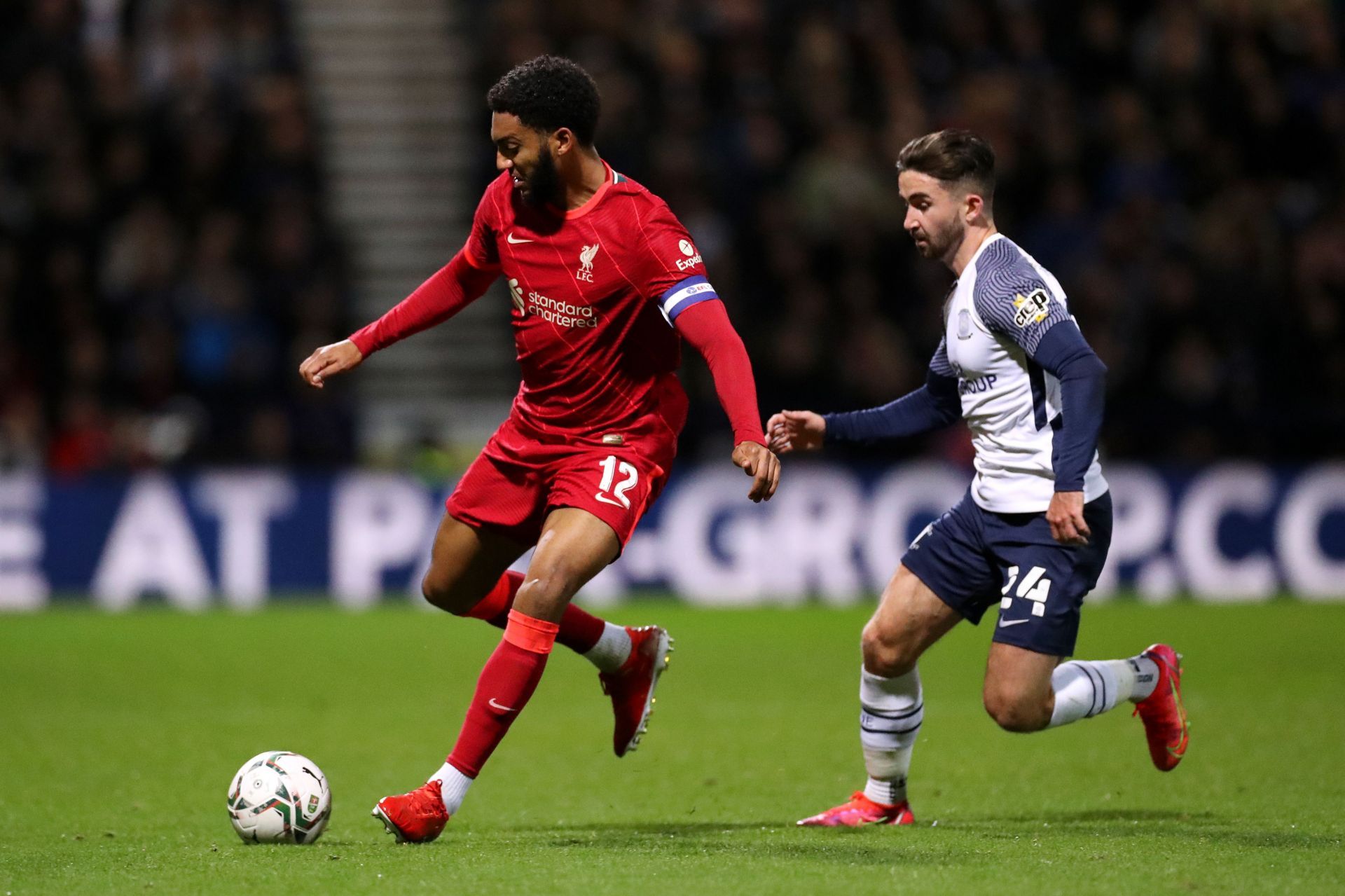 Preston North End v Liverpool - Carabao Cup Round of 16