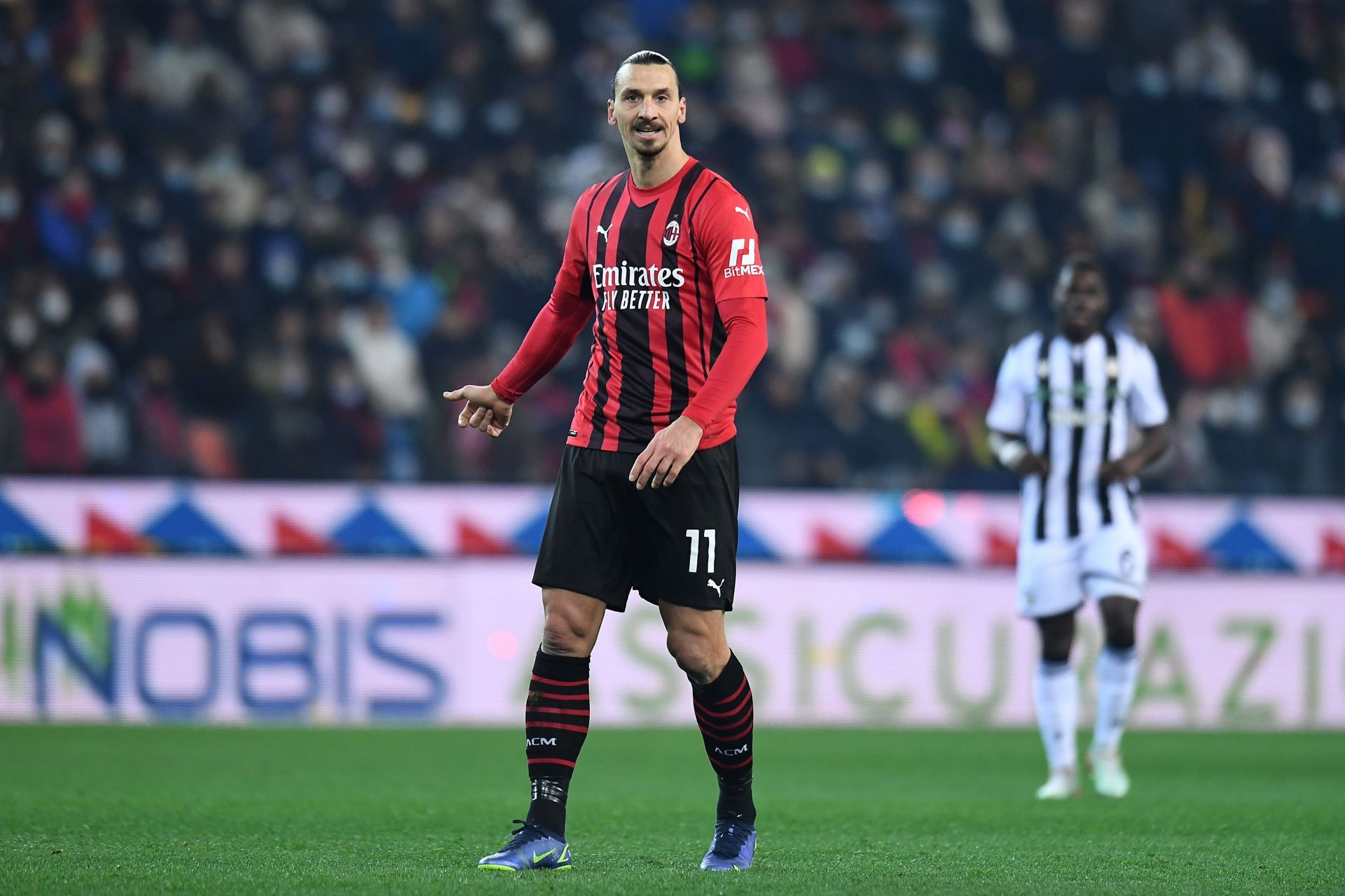 Zlatan Ibrahimovic (#11) is still going strong despite turning 40.