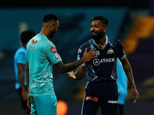 Hardik Pandya (right) and Krunal Pandya (Credit: BCCI/IPL)