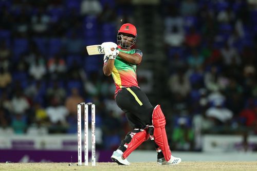 Evin Lewis represents Steelpan Strikers in the Dream11 Trinidad T10 Blast 2022