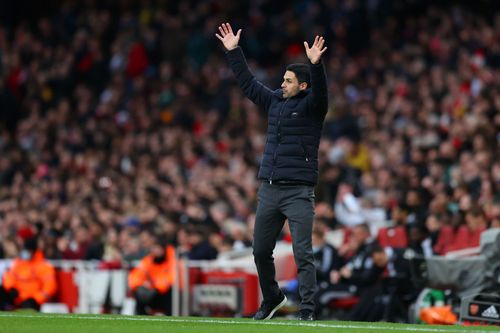 Arsenal manager Mikel Arteta is close to securing UEFA Champions League football next season.