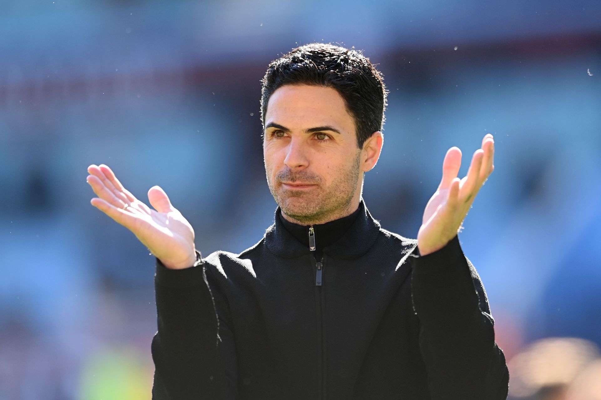 Arsenal manager Mikel Arteta is well placed to secure a top-four finish.