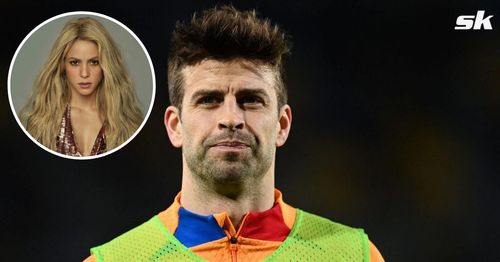 Pique's girlfriend has lauded his talents following the El Clasico win