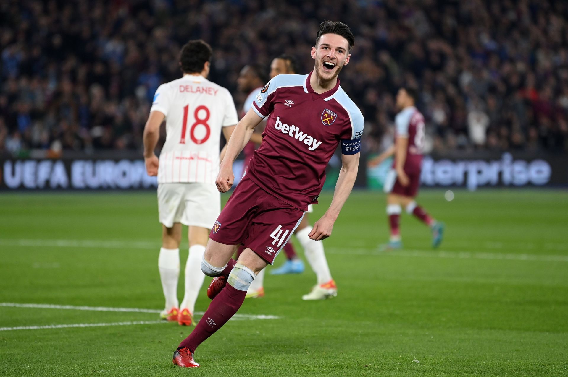 Declan Rice could leave West Ham United this summer.