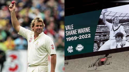 Melbourne Cricket Ground's Great Southern Stand will be renamed the S.K.Warne Stand