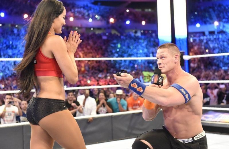 जॉन सीना ने WWE WrestleMania 33 में अपनी प्रेमिका को किया था प्रपोज़