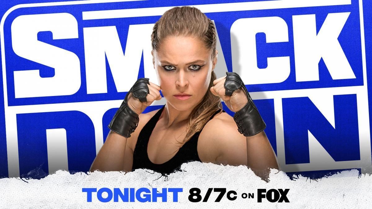 2022 Women's Royal Rumble winner Ronda Rousey competed in her first SmackDown match