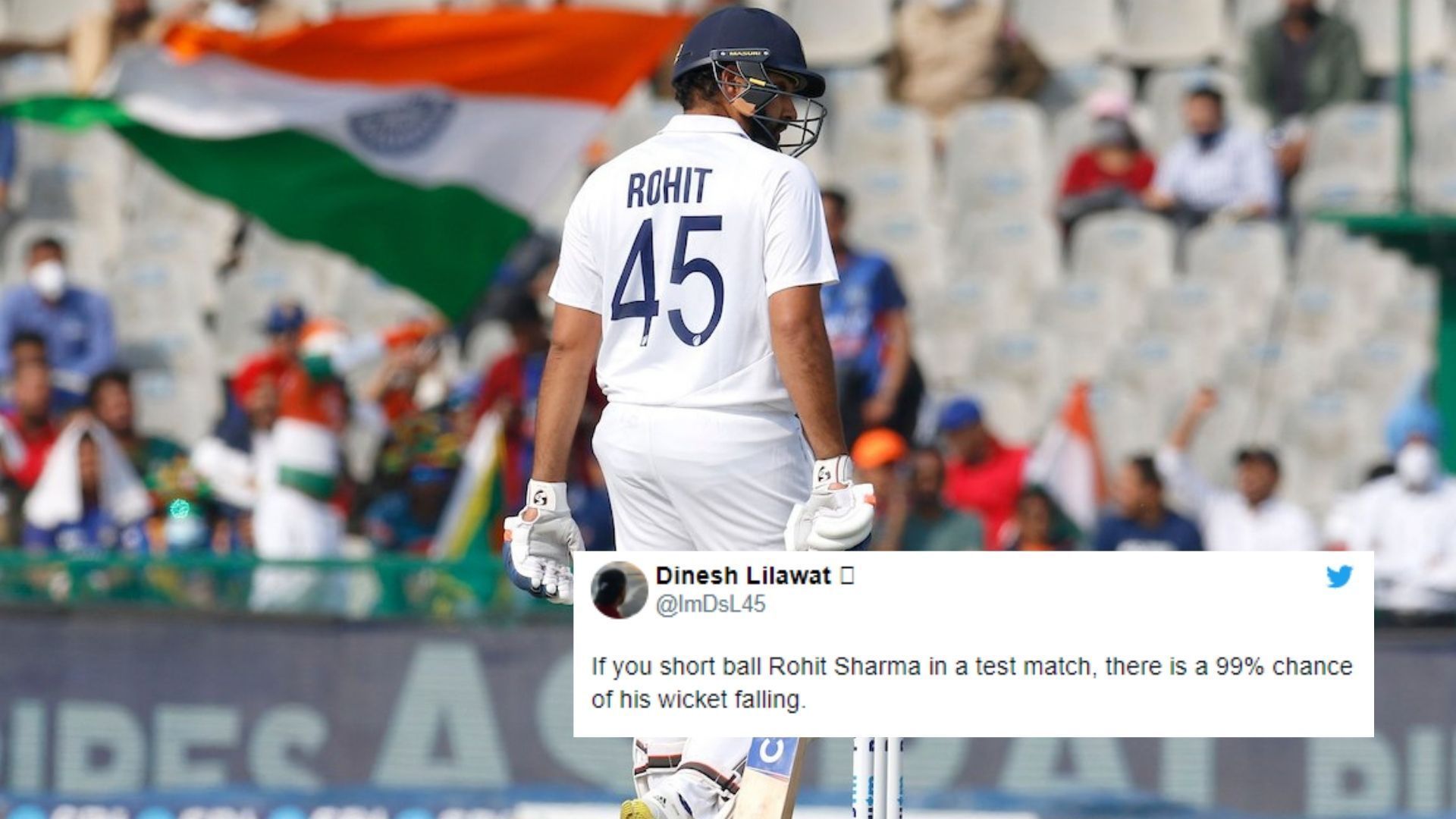 Fans troll Rohit Sharma for not making his start count