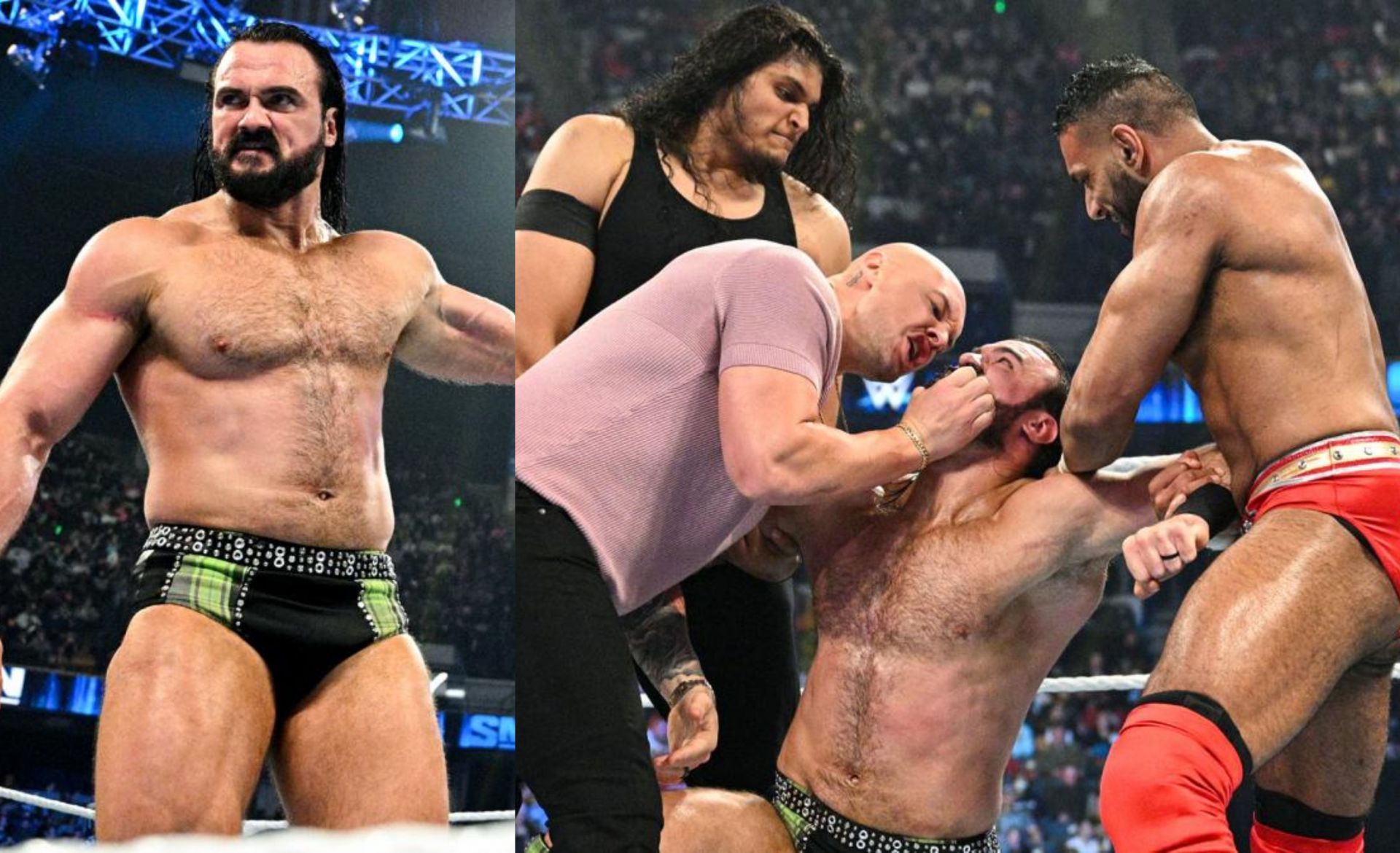 WWE SmackDown में हैप्पी कॉर्बिन और ड्रू मैकइंटायर की दुश्मनी आगे बढ़ाई गई 