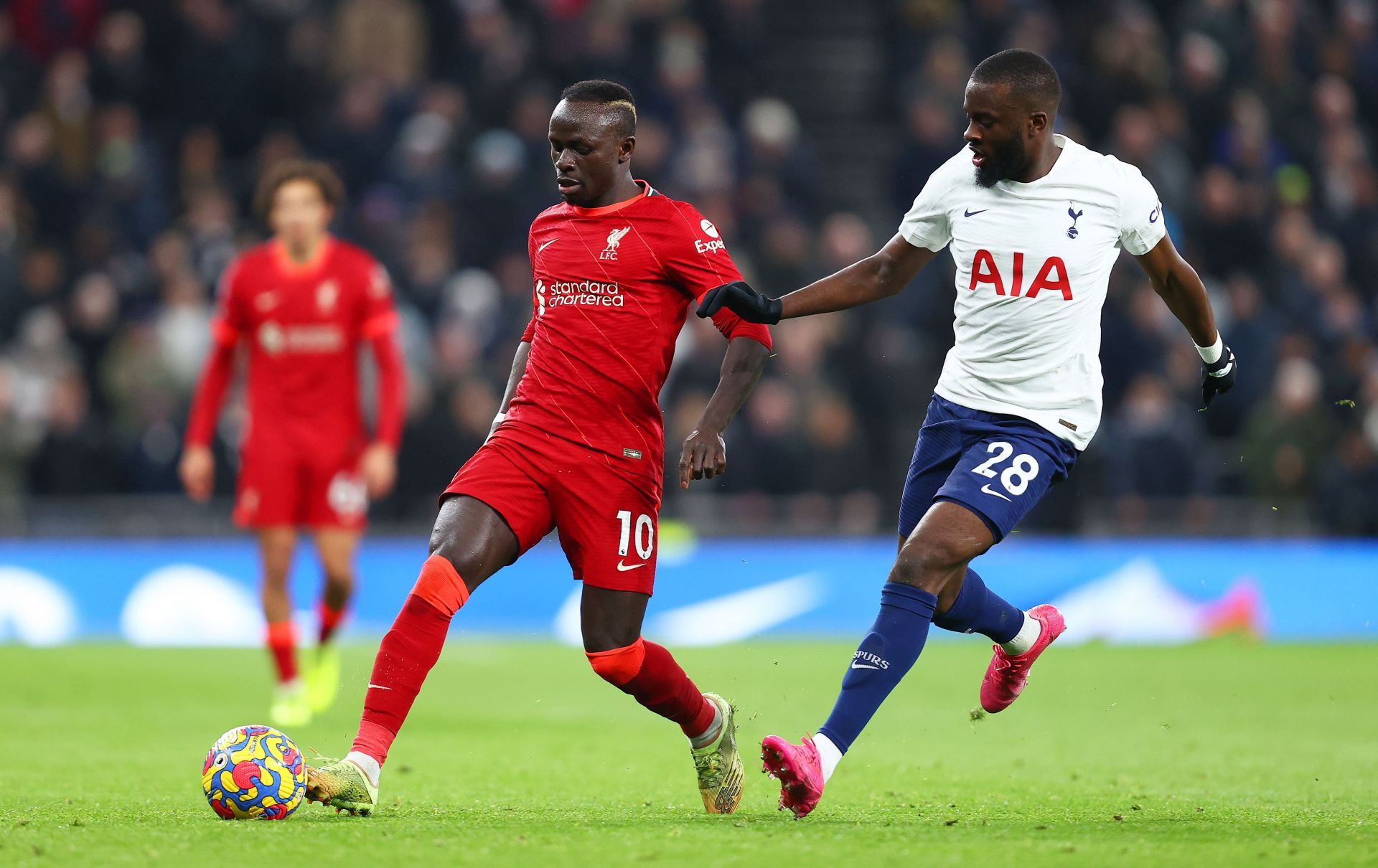 Sadio Mane in action for the Reds