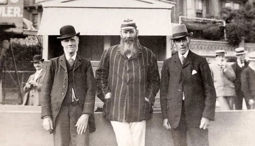 WG Grace, middle (credit: Wisden.com)