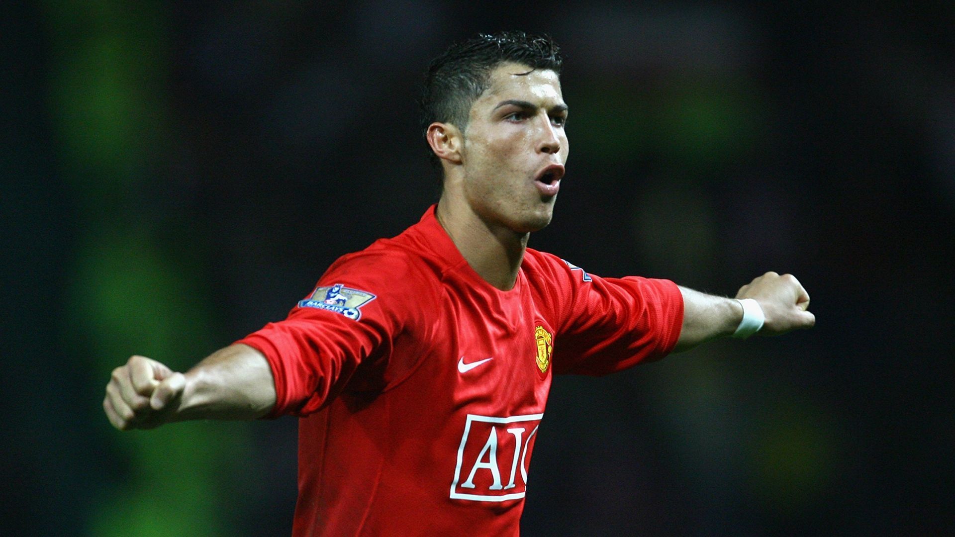 Cristiano Ronaldo won his first Ballon d&#039;Or at Manchester United